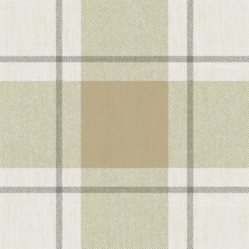 Wallpaper, green-beige, fabric imitation, 38405, Top Stripes, Parato by Cristiana Masi