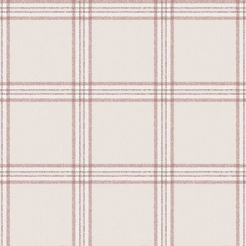 Wallpaper, pink, fabric imitation, 38414, Top Stripes, Parato by Cristiana Masi