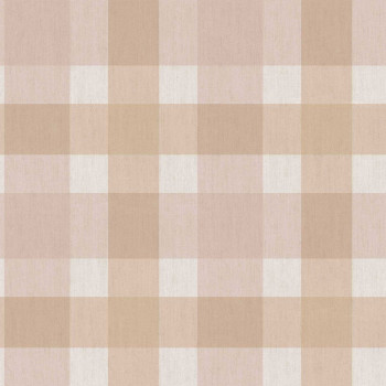 Wallpaper, beige-pink, fabric imitation, 38421, Top Stripes, Parato by Cristiana Masi