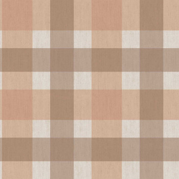 Wallpaper, brown, fabric imitation, 38424, Top Stripes, Parato by Cristiana Masi