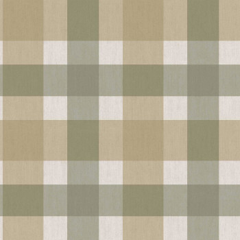 Wallpaper, green, fabric imitation, 38425, Top Stripes, Parato by Cristiana Masi