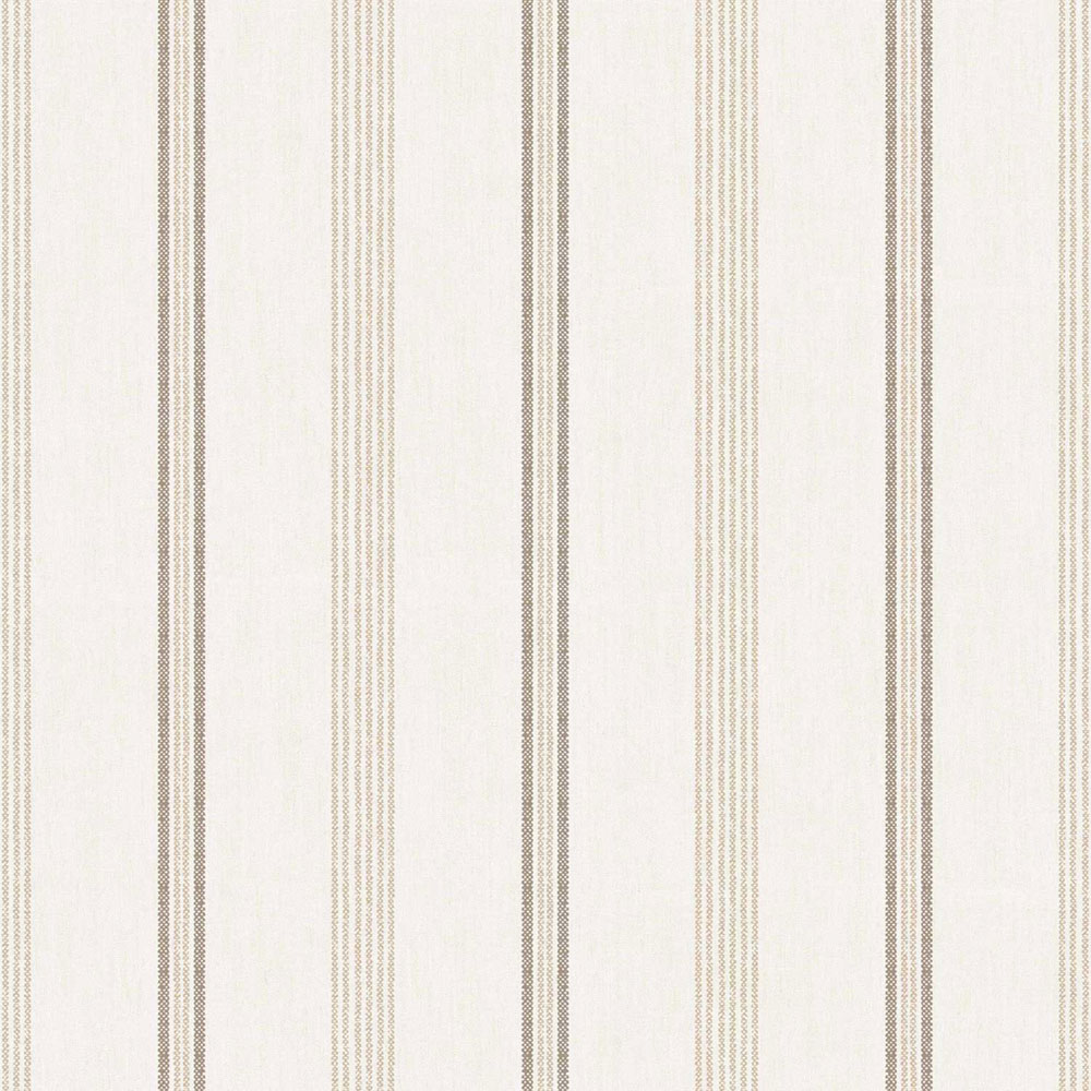 Wallpaper, grey-beige, fabric imitation, stripes, 38426, Top Stripes, Parato by Cristiana Masi