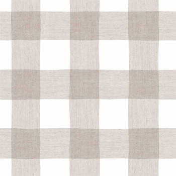 Wallpaper, grey-beige, fabric imitation, 38431, Top Stripes, Parato by Cristiana Masi