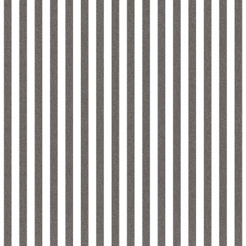 Wallpaper, black and white, fabric imitation, stripes, 38439, Top Stripes, Parato by Cristiana Masi