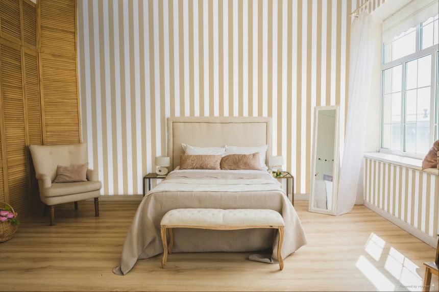 Wallpaper, beige, stripes, 38443, Top Stripes, Parato by Cristiana Masi
