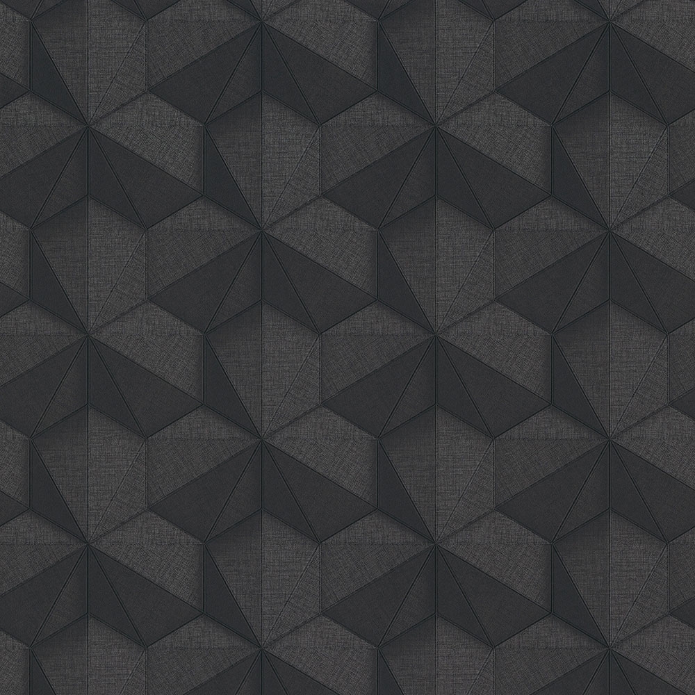 Non-woven wallpaper with a geometric pattern 220372, Geometry, Vavex