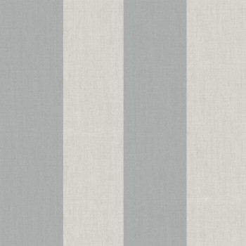 Wallpaper, grey-blue, fabric imitation, stripes, 38476, Top Stripes, Parato by Cristiana Masi