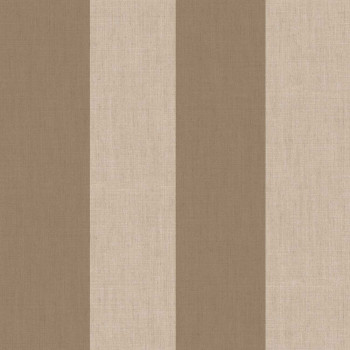 Wallpaper, brown, fabric imitation, stripes, 38479, Top Stripes, Parato by Cristiana Masi