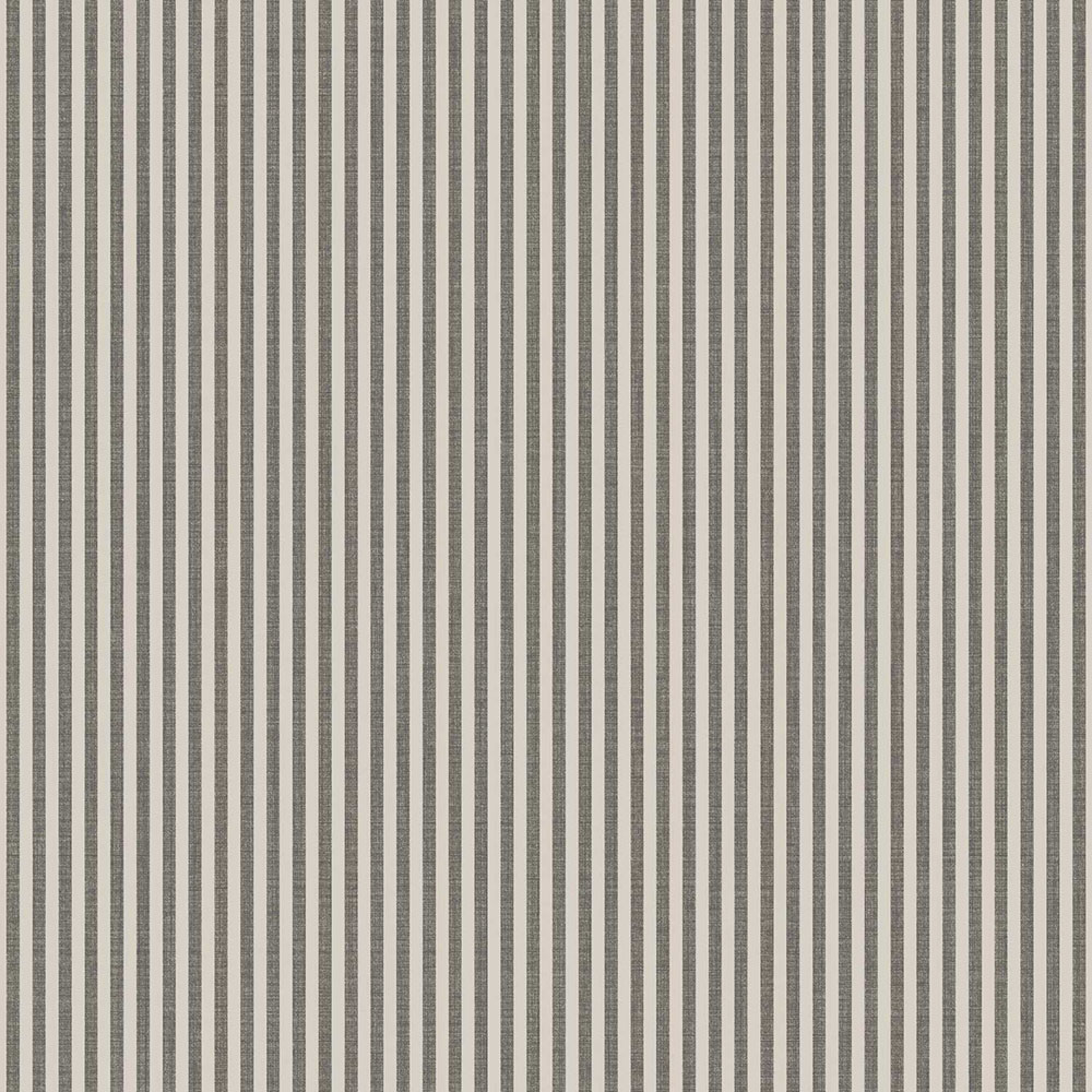 Wallpaper, grey-black, fabric imitation, stripes, 38489, Top Stripes, Parato by Cristiana Masi