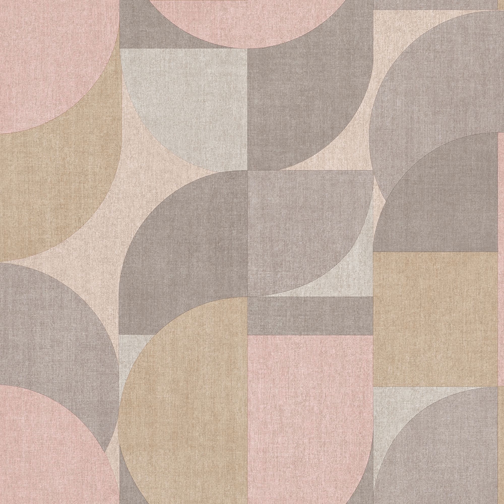 Non-woven wallpaper geometric pattern JF3101, Geometry, Vavex