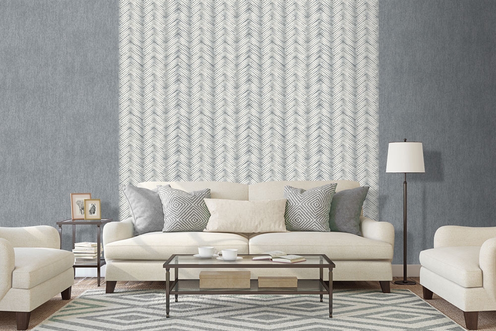 Non-woven wallpaper geometric pattern L97909, Geometry, Vavex