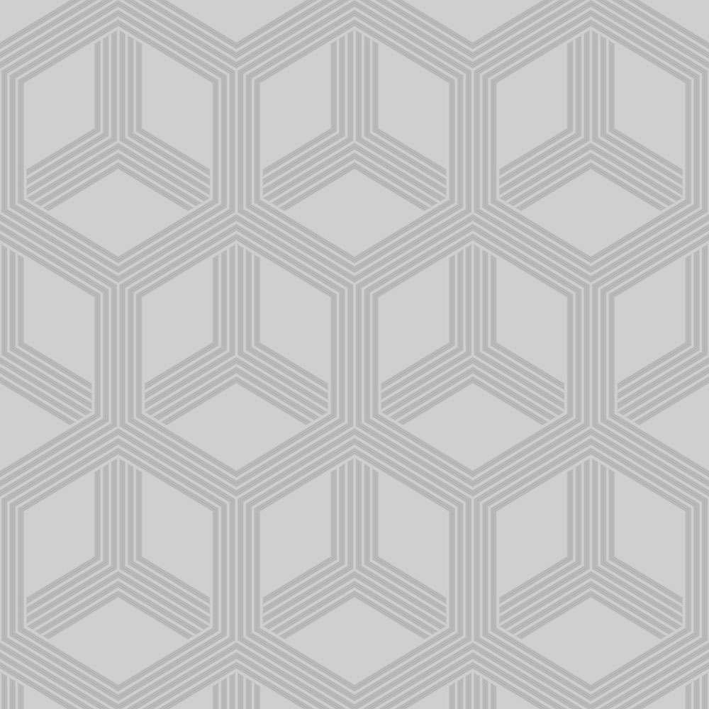 Geometric non-woven wallpaper L84209, Geometry, Vavex