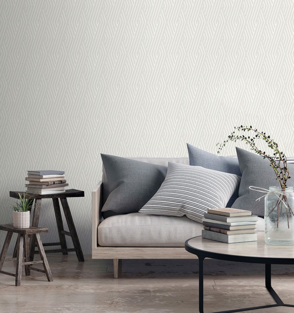 Geometric non-woven wallpaper 574729, Geometry, Vavex