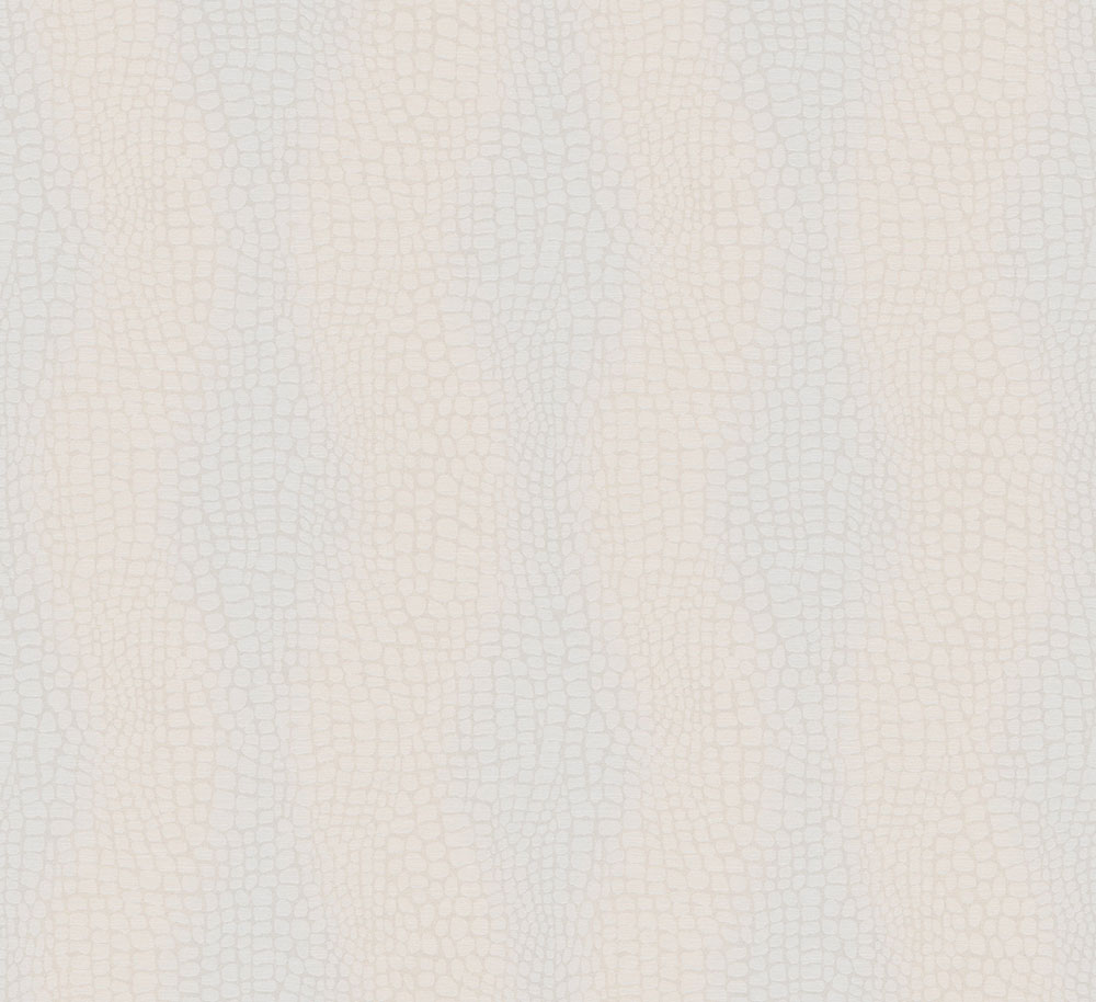 Wallpaper, cream, leather imitation, ZON301, Amazone, Masureel