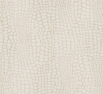 Wallpaper, gold-cream, leather imitation, ZON303, Amazone, Masureel