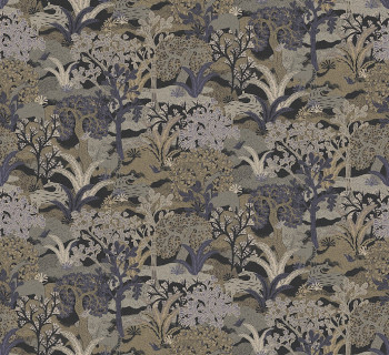 Wallpaper, brown-blue, nature, ZON503, Amazone, Masureel