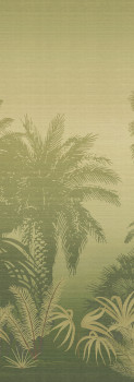Mural wallpaper, green, palms, DGZON1022-300, Amazone, Masureel