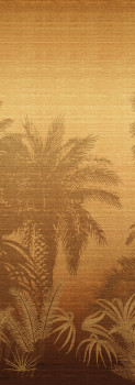 Mural wallpaper, brown, palms, DGZON1032-260, Amazone, Masureel