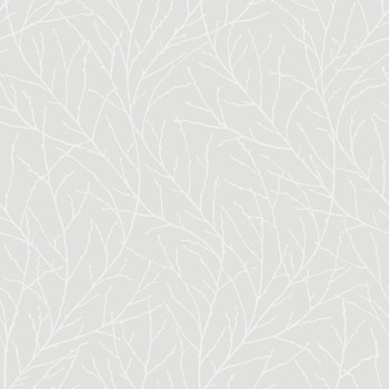 Wallpaper, grey, twigs, 38729, Borosan Hem, Boråstapeter