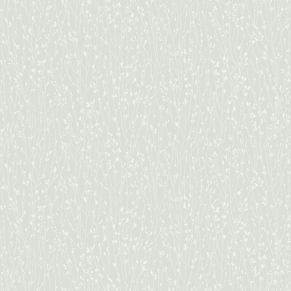 Wallpaper, green, twigs, leaves, 38731, Borosan Hem, Boråstapeter