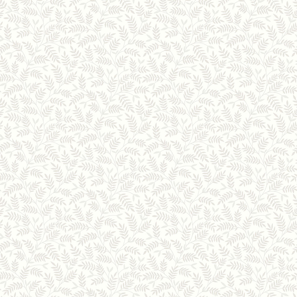 Wallpaper, white-grey, leaves, 38732, Borosan Hem, Boråstapeter