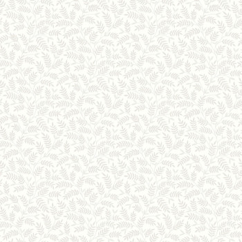 Wallpaper, white-grey, leaves, 38732, Borosan Hem, Boråstapeter