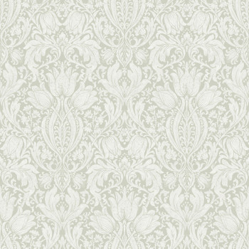 Wallpaper, green, flowers, leaves, 38747, Borosan Hem, Boråstapeter