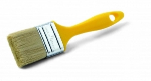 Flat brush 60mm, yellow, 72345