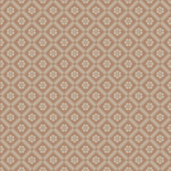 Wallpaper, brown-red, flowers, 4819, New Heritage, Borastapeter