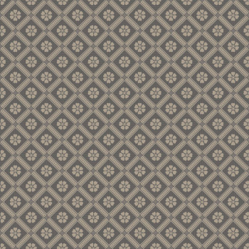 Wallpaper, grey-black, flowers, 4821, New Heritage, Borastapeter