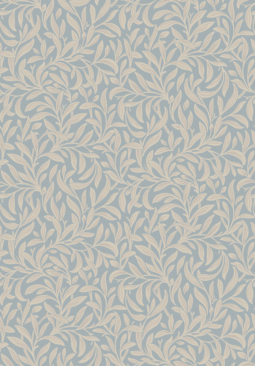 Wallpaper, blue, leaves, 4831, New Heritage, Borastapeter