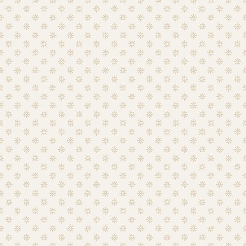 Wallpaper, white-beige, flowers, 5807, Nordic Folk, Borastapeter