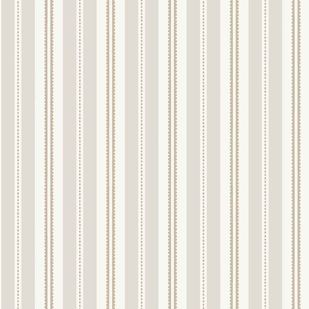 Wallpaper, grey-brown, stripes, 5818, Nordic Folk, Borastapeter