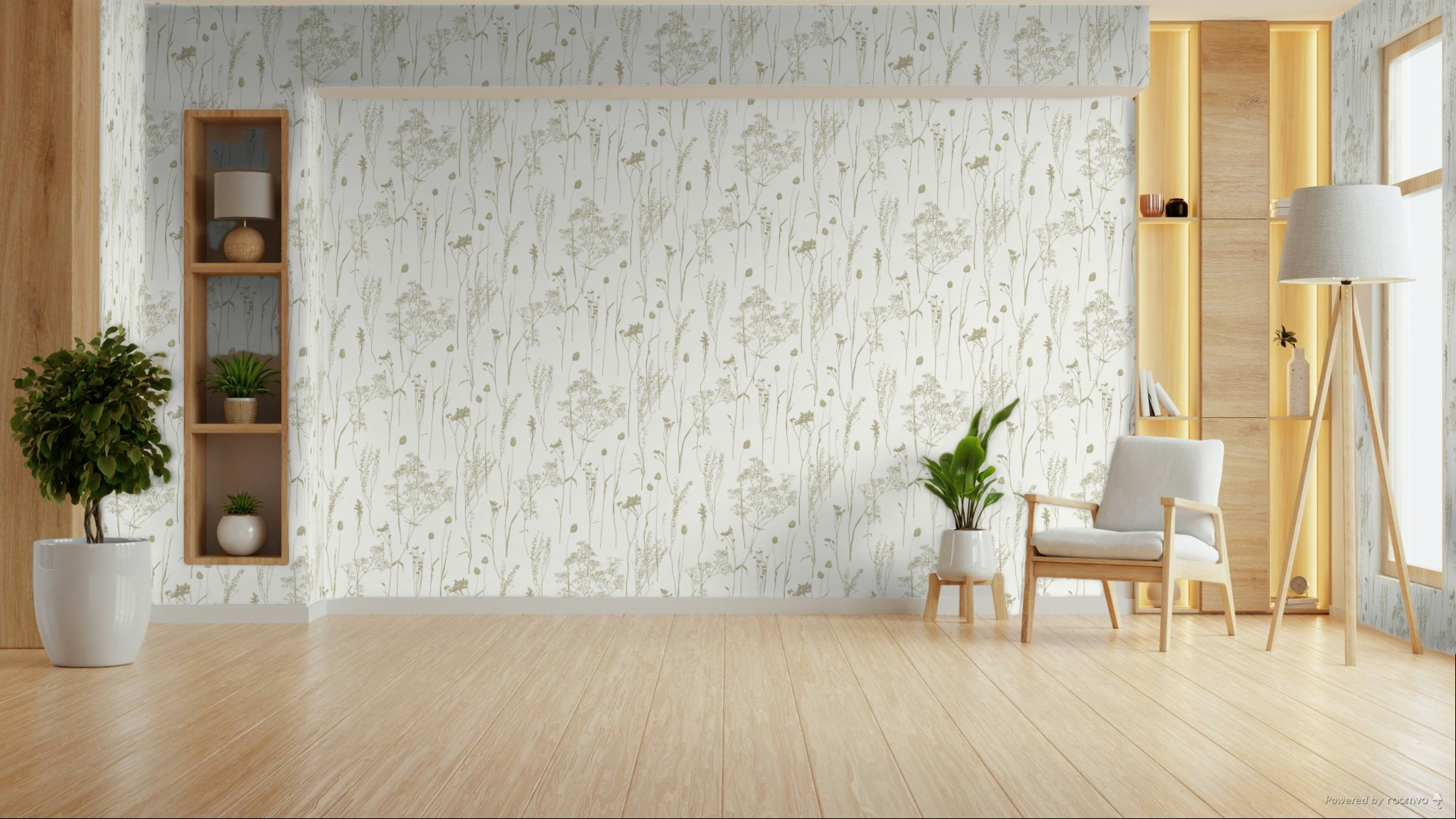 Non-woven wallpaper 300810, Plants, Grass, Waterfront, Eijffinger