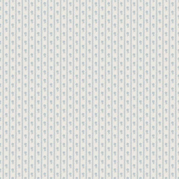 Wallpaper, blue, flowers, stripes, 6956, Osterlen, Borastapeter