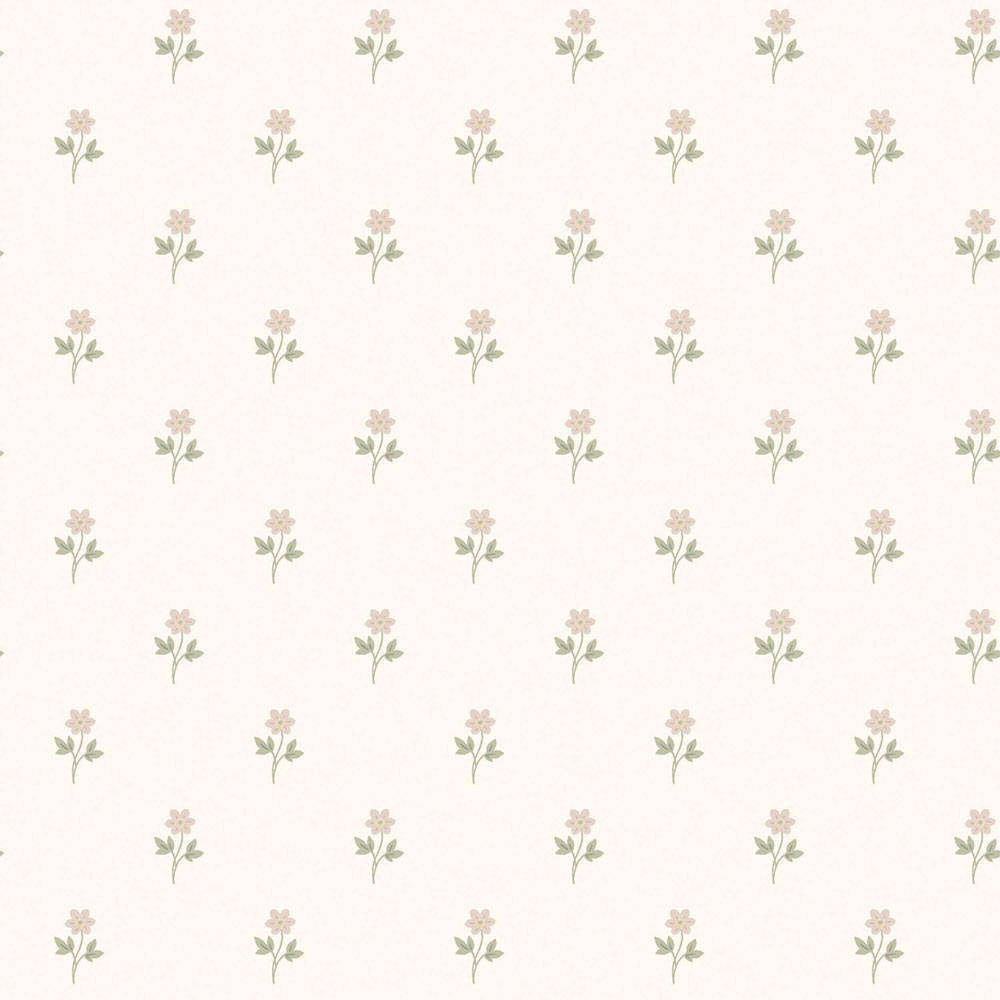 Wallpaper, cream, flowers, 6973, Osterlen, Borastapeter