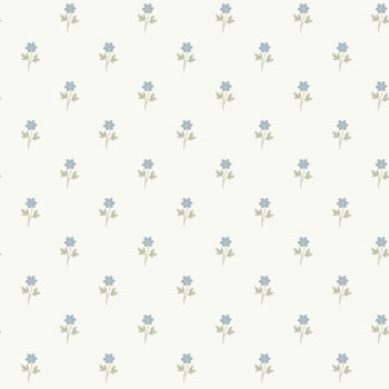 Wallpaper, white, flowers, 6974, Osterlen, Borastapeter