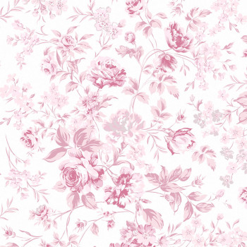 Wallpaper, pink, flowers, 125110, Shabby Chic by Rachel Ashwell