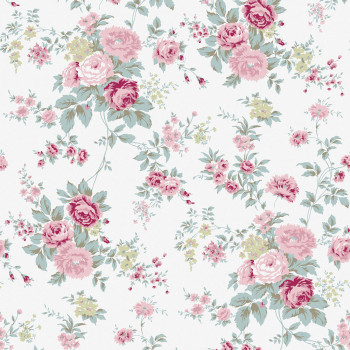 Wallpaper, flowers, 125130, Shabby Chic by Rachel Ashwell