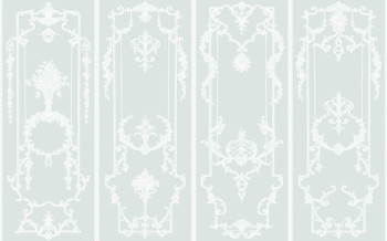Wallpaper, classic, ornaments, 127528FXST, Shabby Chic by Rachel Ashwell