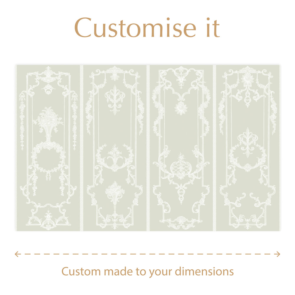 Wallpaper, classic, ornaments, 127537FXST, Shabby Chic by Rachel Ashwell