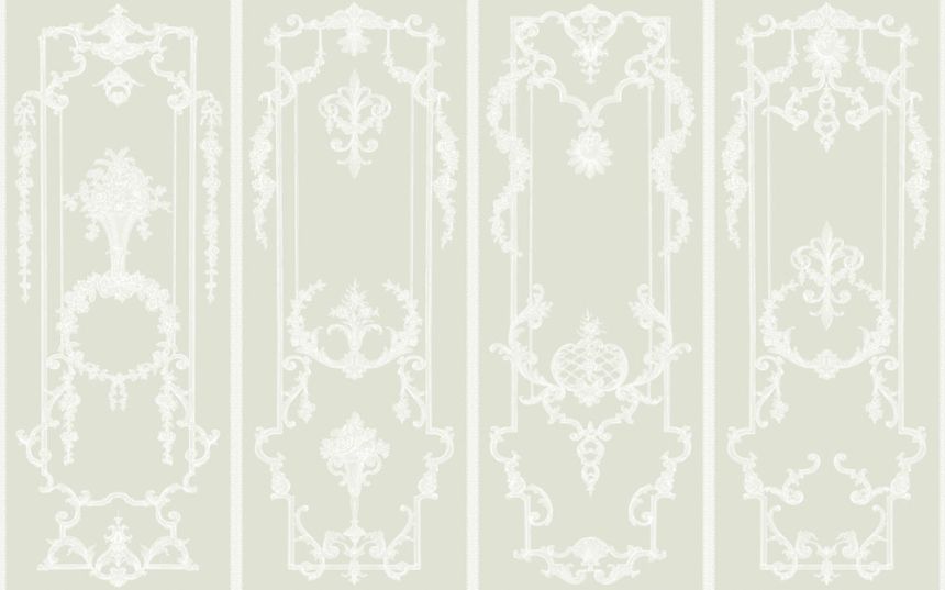 Wallpaper, classic, ornaments, 127537FXST, Shabby Chic by Rachel Ashwell