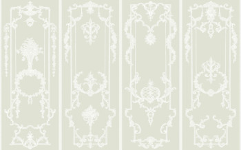 Wallpaper, classic, ornaments, 127537FXST, Shabby Chic by Rachel Ashwell
