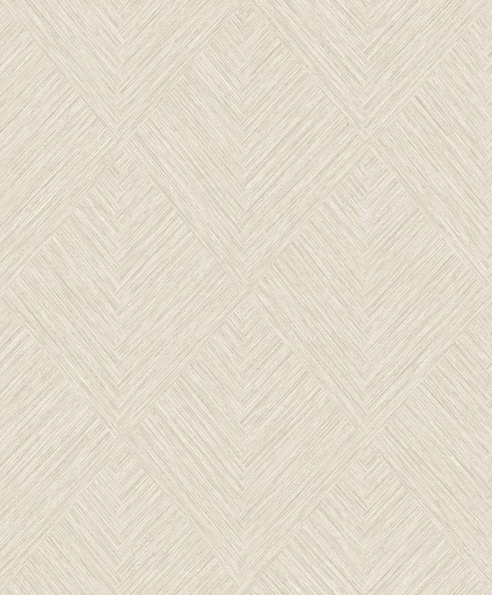 Wallpaper, cream-beige, geometric, PW3002, Precious Weaves, Grandeco