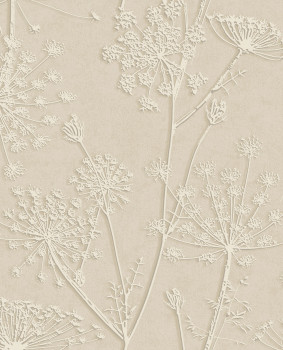 Wallpaper, beige, plants, grasses, 350512, Riviera Maison, Eijffinger