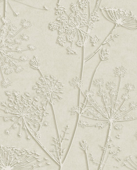 Wallpaper, grey-green, plants, grasses, 350514, Riviera Maison, Eijffinger