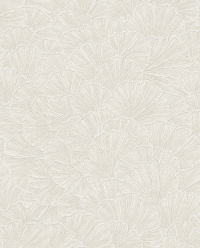 Wallpaper, cream, ginkgo leaves, 350520, Riviera Maison, Eijffinger