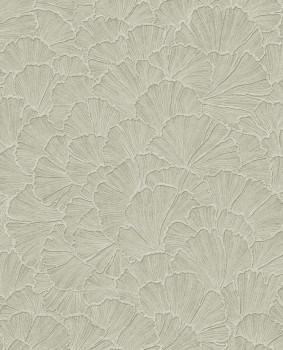 Wallpaper, green, ginkgo leaves, 350523, Riviera Maison, Eijffinger