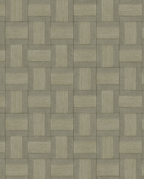Wallpaper, green, panel imitation, 350564, Riviera Maison, Eijffinger