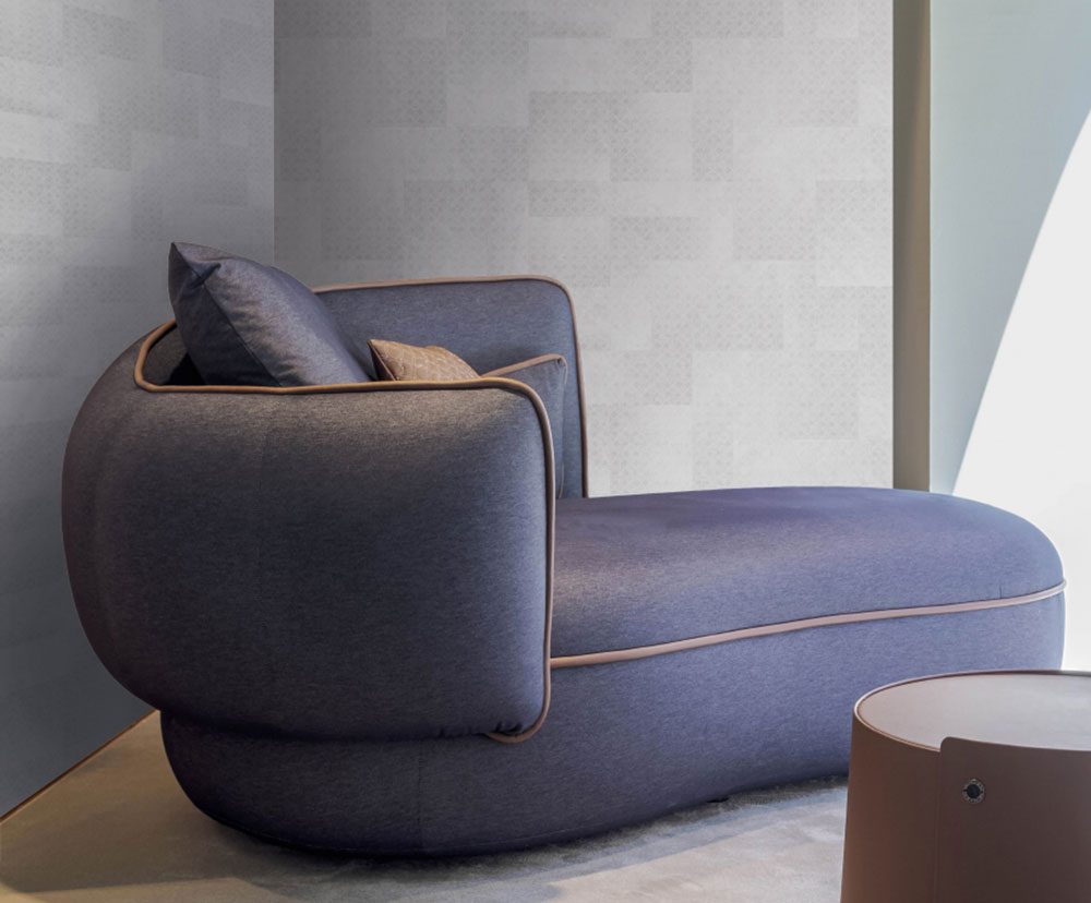 Luxury geometric wallpaper, grey, Z30340, Casa 8, Trussardi